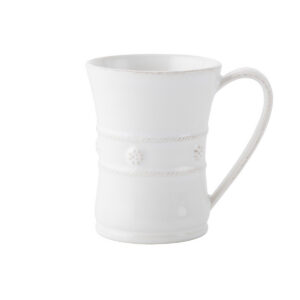 Classic White Ceramic Coffee Mug
