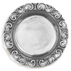 Metal Charger Plate for Modern Table Settings