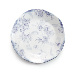 Blue Ceramic Charger Plate for Elegant Entertaining Finish