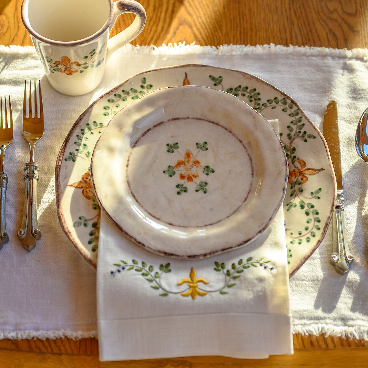 Ceramic Charger Plate with Decorative Finish 3 - Image 8