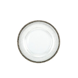 Elegant Glass Charger Plate for Modern Table Settings