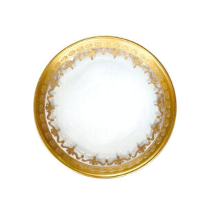 Gold Glass Charger Plate for Everyday Dining