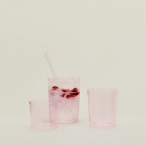 Blush Stackable Everyday Glass Set